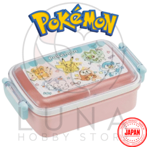 Pokémon Pastel Bento Box with Divider | Pikachu Popping | 450ml