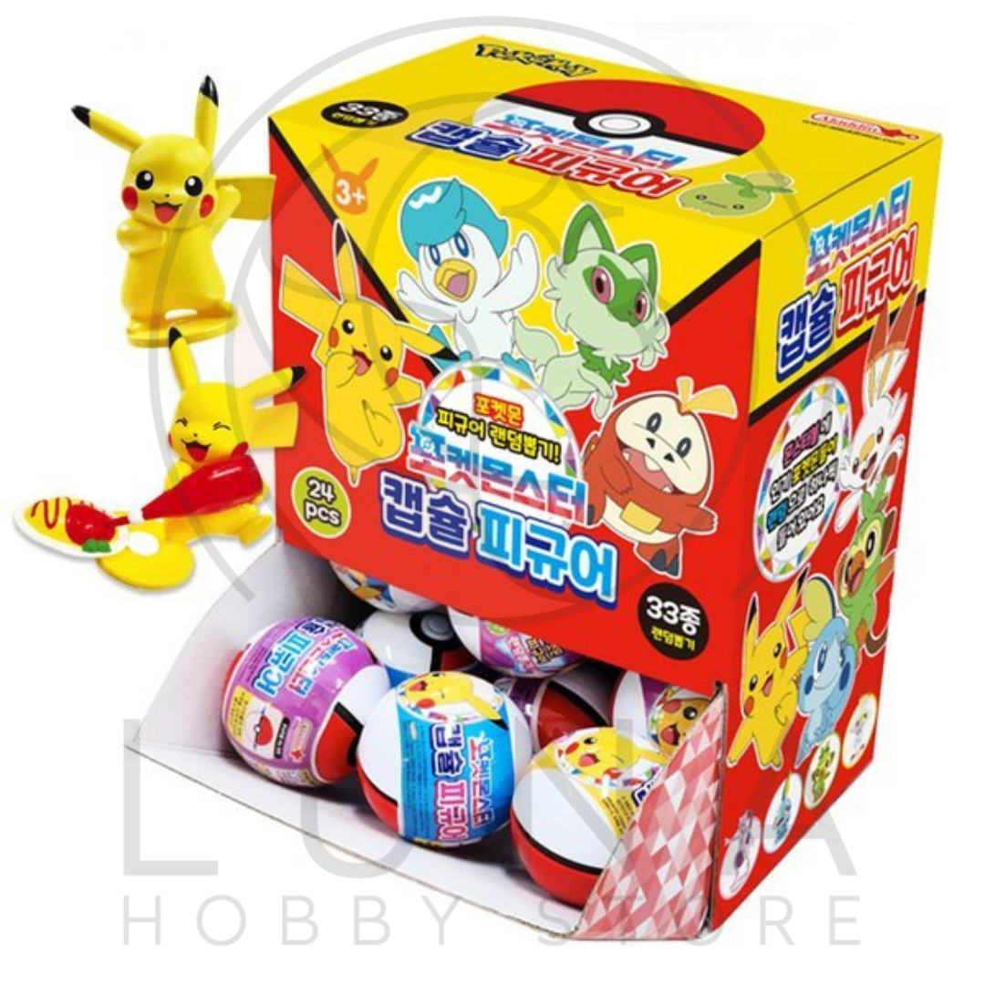 Pokémon Gachapon Capsule Figures | 33 Styles | 포켓몬스터 캡슐 피규어 랜덤박스