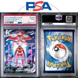 [EN] Deoxys VMAX | Full Art | PSA 9 | Crown Zenith GG45/GG70