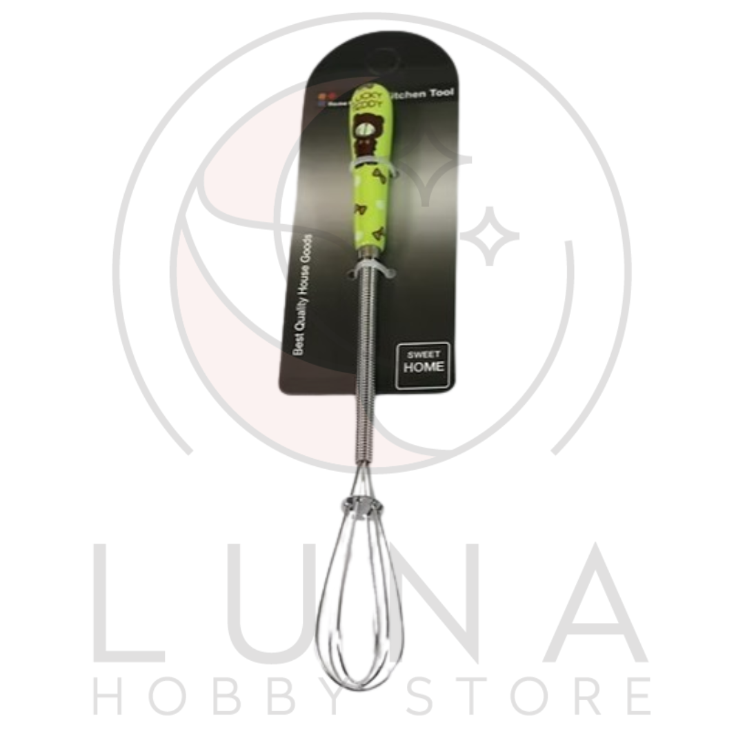 HA Mini Whisk | Rose or Bear Handle | 미니 거품기 (로즈/베어) - Image 2