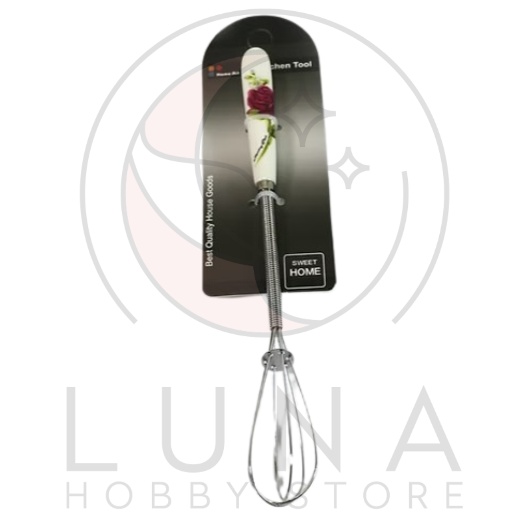 HA Mini Whisk | Rose or Bear Handle | 미니 거품기 (로즈/베어) - Image 3