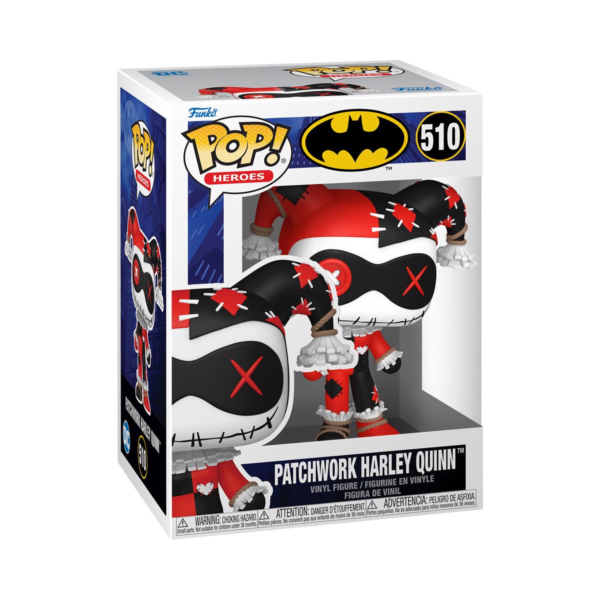 DC Comics | Patchwork Harley Quinn #510 Funko Pop! Vinyl Figure
