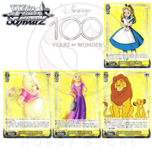 [JP] Weiß Schwarz | Disney 100 Years of Wonder | Yellow Rares (R) | ヴァイスシュヴァルツ ディズニー100周年