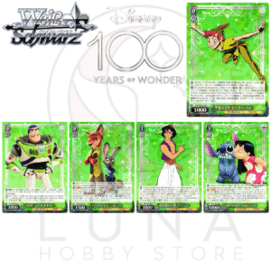 [JP] Weiß Schwarz | Disney 100 Years of Wonder | Green Rares (R) | ヴァイスシュヴァルツ ディズニー100周年