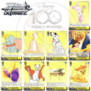 [JP] Weiß Schwarz | Disney 100 Years of Wonder | Yellow Uncommons (U) | ヴァイスシュヴァルツ ディズニー100周年