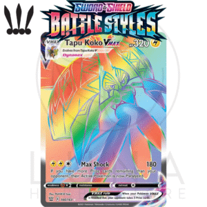 [EN] Tapu Koko VMAX | Sword & Shield Battle Styles | 166/163 | Rainbow Rare