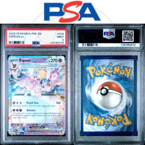 [EN] Espeon ex | PSA 9 | Prismatic Evolutions 034/131 | ex Tera Card
