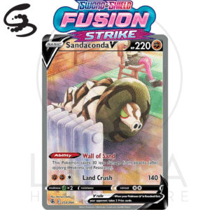 [EN] Pokémon Sandaconda V | Sword & Shield Fusion Strike | 252/264 Ultra Rare