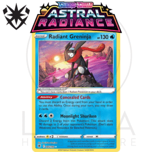 [EN] Radiant Greninja | Sword & Shield Astral Radiance | 046/189 Radiant Rare Holo
