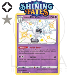 [EN] Galarian Cursola | Shining Fates: Shiny Vault | SV050/SV122 | Shiny Holo