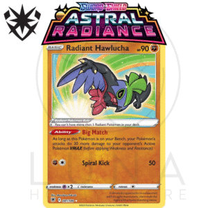 [EN] Radiant Hawlucha | Sword & Shield Astral Radiance 081/189 | Radiant Rare Holo