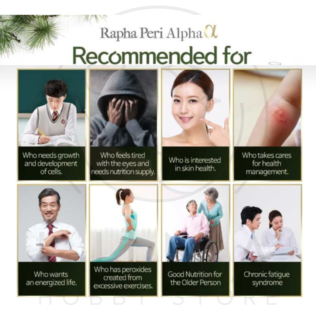 Rapha Peri Alpha | Pine Needle Extract Supplement | 라파 페리 알파 - Image 8
