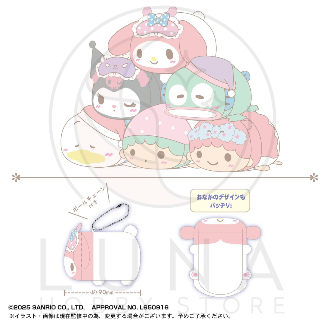 Sanrio Max Limited | Potekoro Mascot Plush Keychain Vol. 7 - Image 2