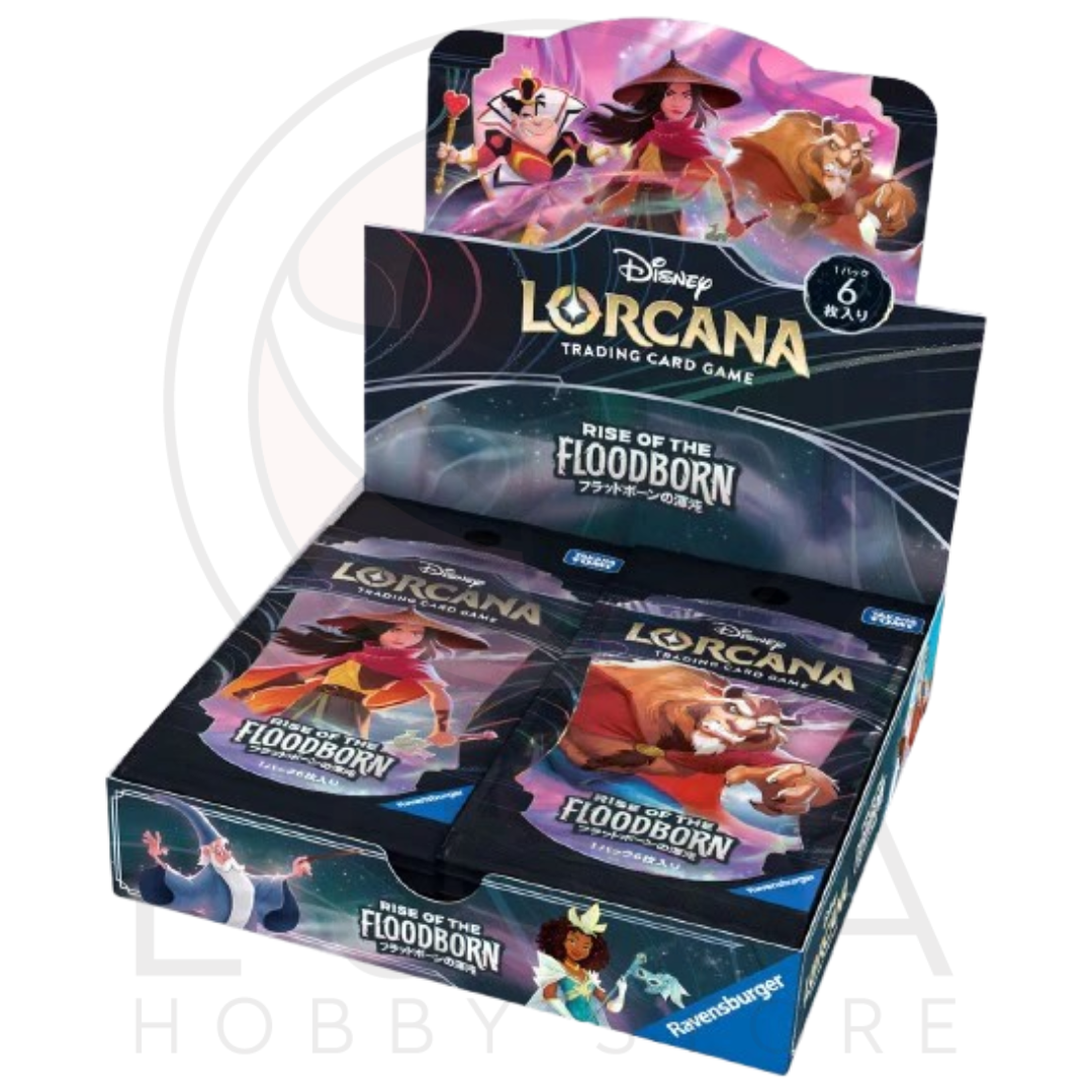 JP] Disney Lorcana | Rise of the Floodborn | Japanese Booster Box